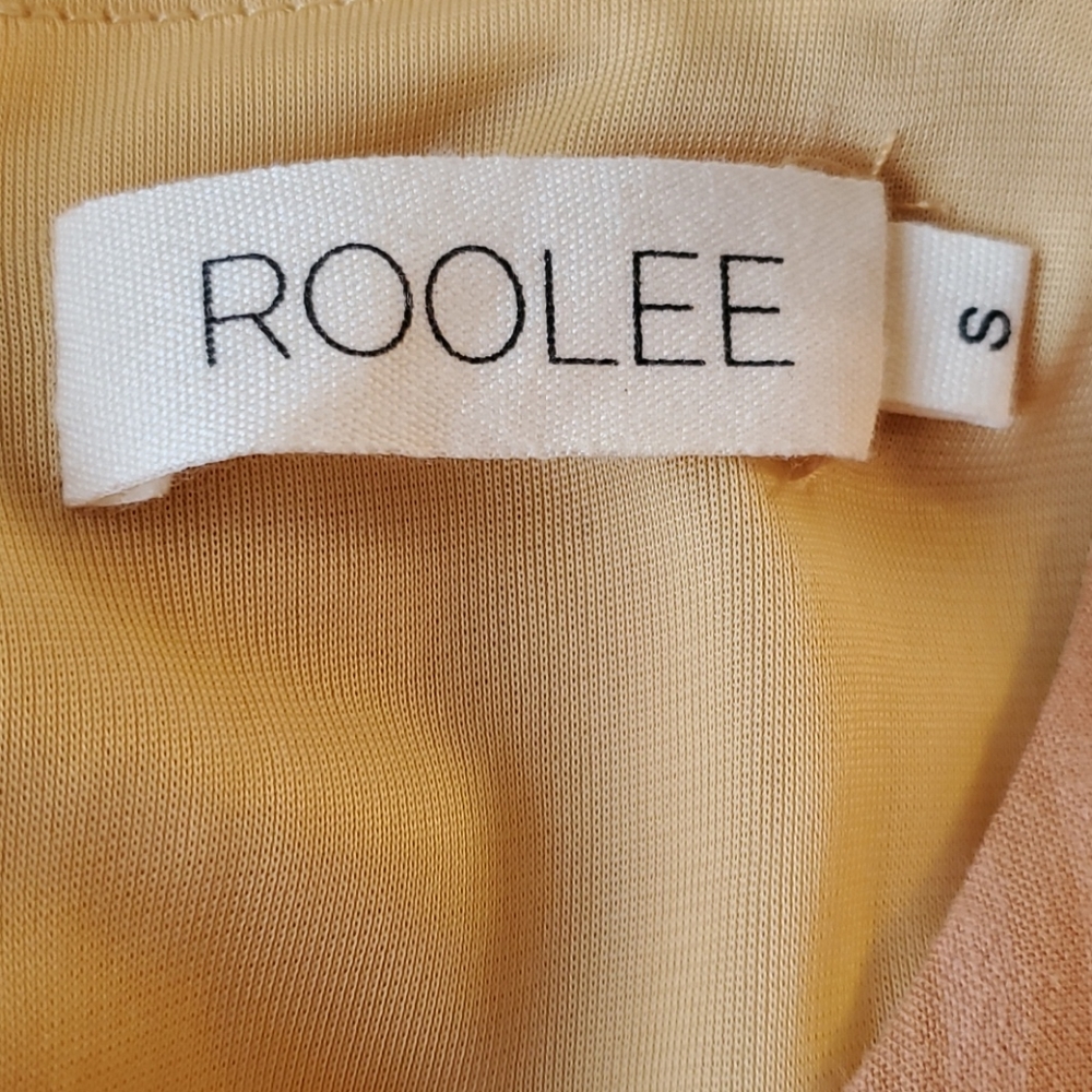 Roolee burnt orange dress - Picture 3 of 3